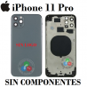 iPhone 11 Pro - TAPA TRASERA / CHASIS / CARCASA SIN LOGO - VERDE