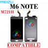 Meizu M6 Note M721H M721 - PANTALLA COMPATIBLE SIN MARCO - NEGRO