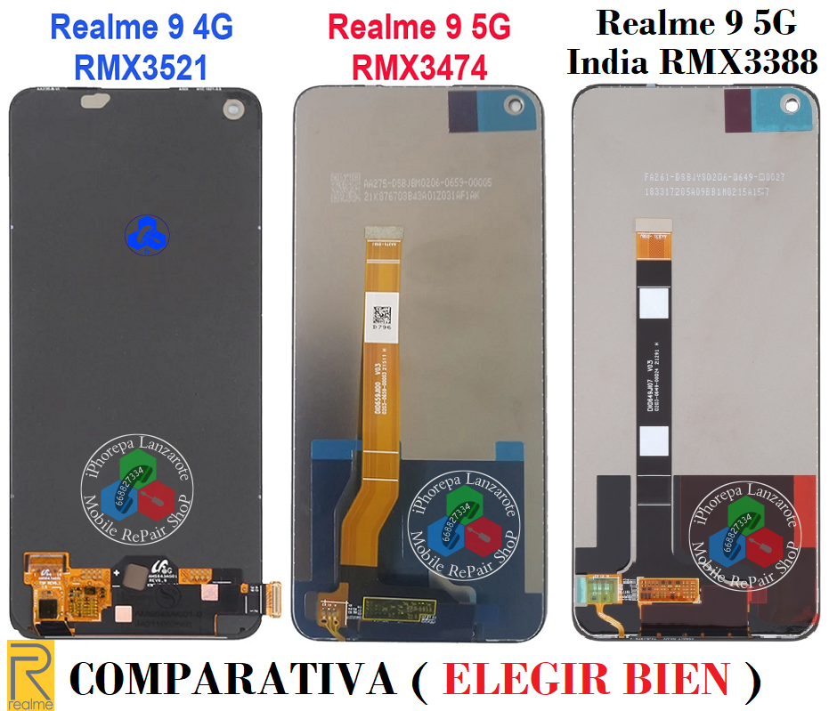 Oppo Realme 9 5G RMX3474 / Realme 9 Pro 5G RMX3471 RMX3472